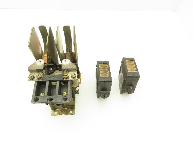 General Electric DS303A 3C01CXA003 DC Contactor 120VDC Coil 600V 100A
