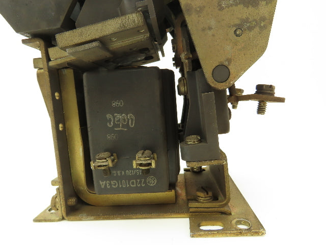 General Electric DS303A 3C01CXA003 DC Contactor 120VDC Coil 600V 100A