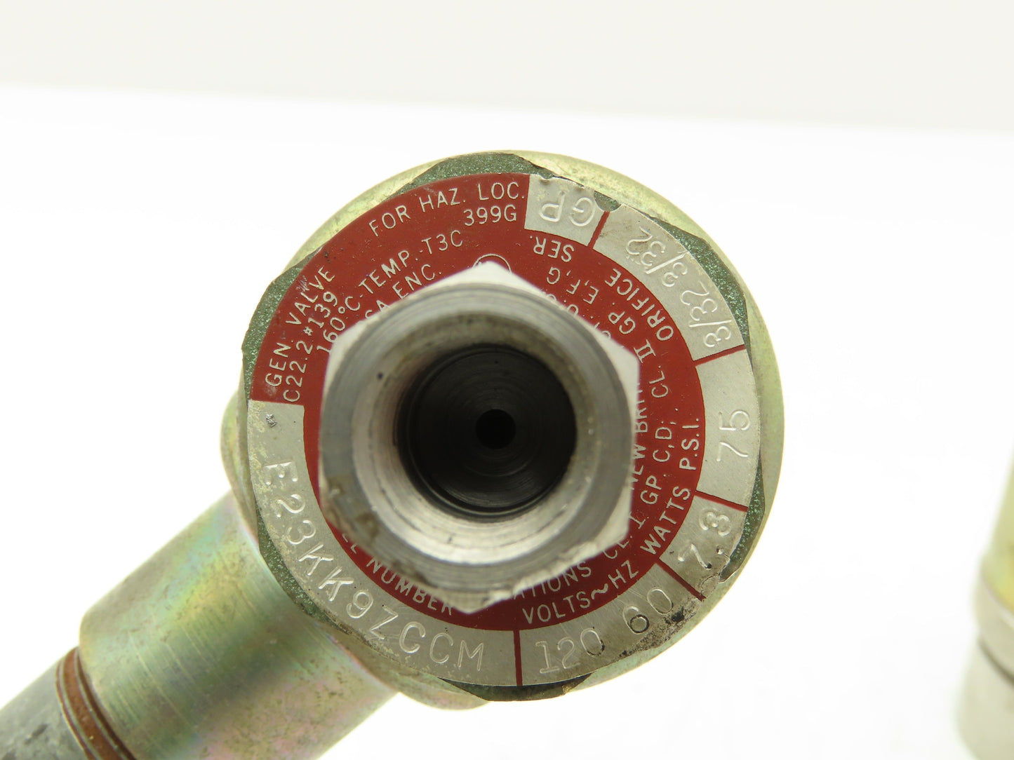 PeterPaul E23KK9ZCCM Explosion Proof Solenoid Valve 120V 1/4"npt Normally Closed