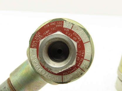 PeterPaul E23KK9ZCCM Explosion Proof Solenoid Valve 120V 1/4"npt Normally Closed