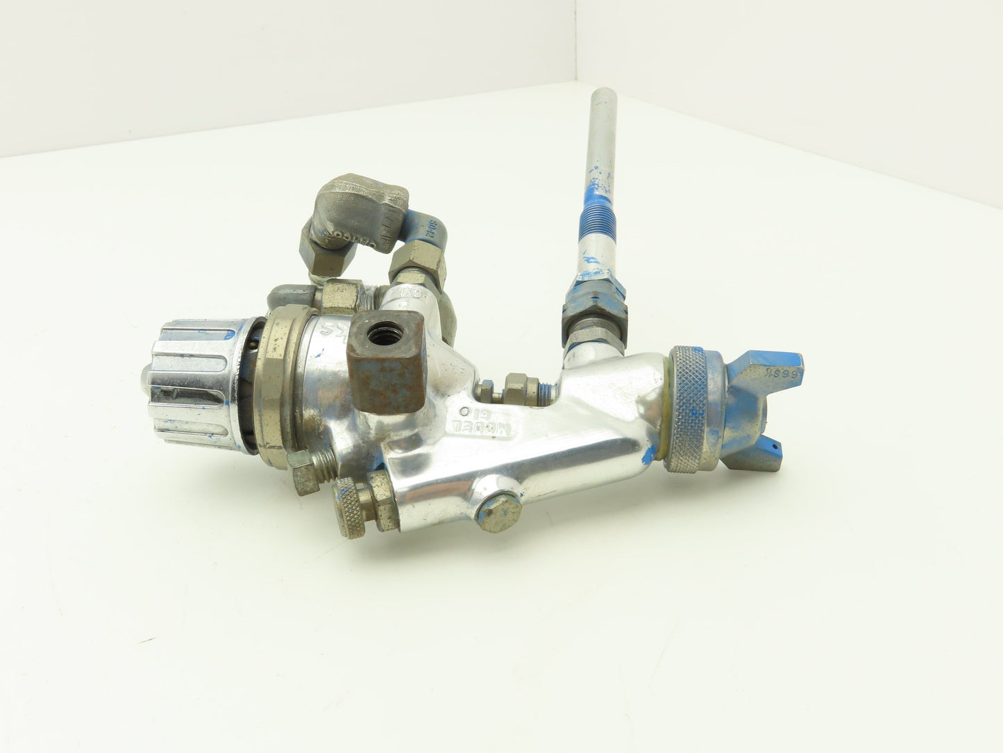 Binks Model 61 Automatic Spray Gun Paint Fluid Air Nozzle 66SK