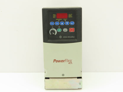 Allen Bradley 22B-D4P0N104 Powerflex 40 VFD AC Drive 1.5kw 2Hp 480V 3Ph