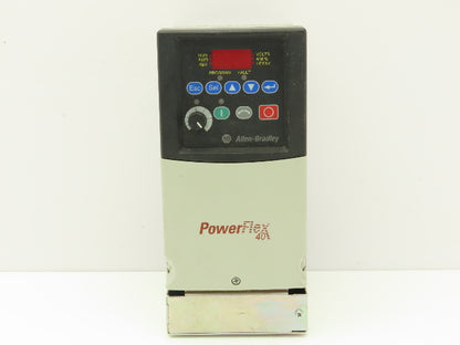 Allen Bradley 22B-D4P0N104 Powerflex 40 VFD AC Drive 1.5kw 2Hp 480V 3Ph