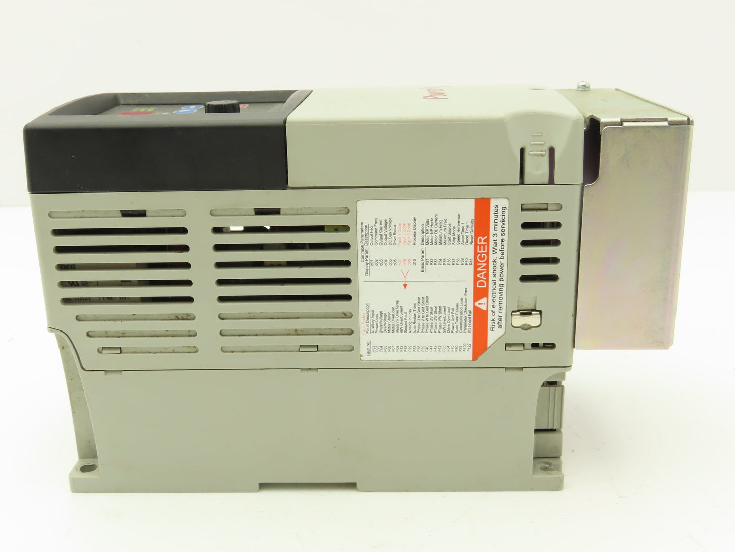 Allen Bradley 22B-D4P0N104 Powerflex 40 VFD AC Drive 1.5kw 2Hp 480V 3Ph