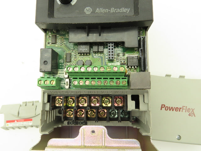 Allen Bradley 22B-D4P0N104 Powerflex 40 VFD AC Drive 1.5kw 2Hp 480V 3Ph