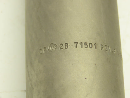 Metcut 2B-71501  4-Flute Reamer 2.1" Dia MT-5 Morse Taper Shank 22.5"L