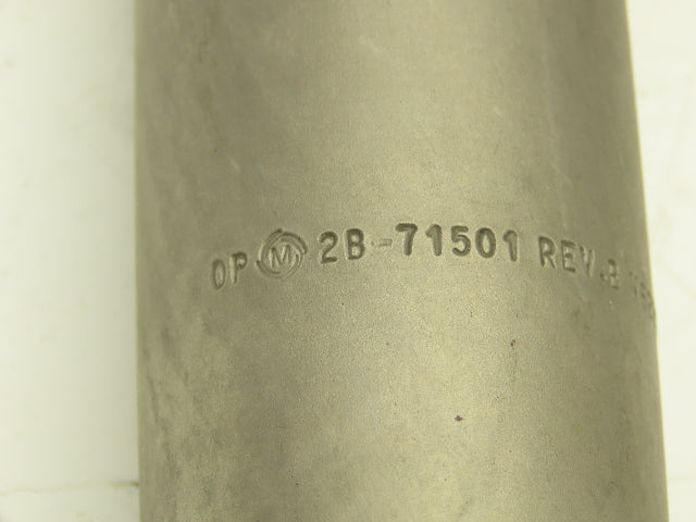 Metcut 2B-71501  4-Flute Reamer 2.1" Dia MT-5 Morse Taper Shank 22.5"L