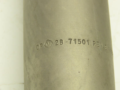 Metcut 2B-71501  4-Flute Reamer 2.1" Dia MT-5 Morse Taper Shank 22.5"L