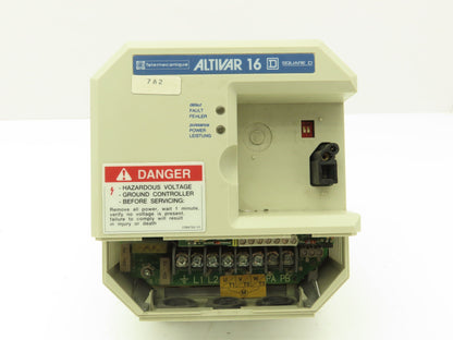 ATV16U09M2 Altivar 16 1PH In 3PH Out 0.5HP 208/240VAC 0.1-200Hz No Front Panel