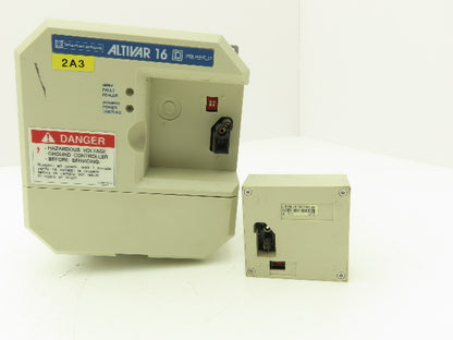 ATV16U18M2 Altivar 16 1PH In 3PH 4A Out 1HP 208/240VAC 0.1-200Hz