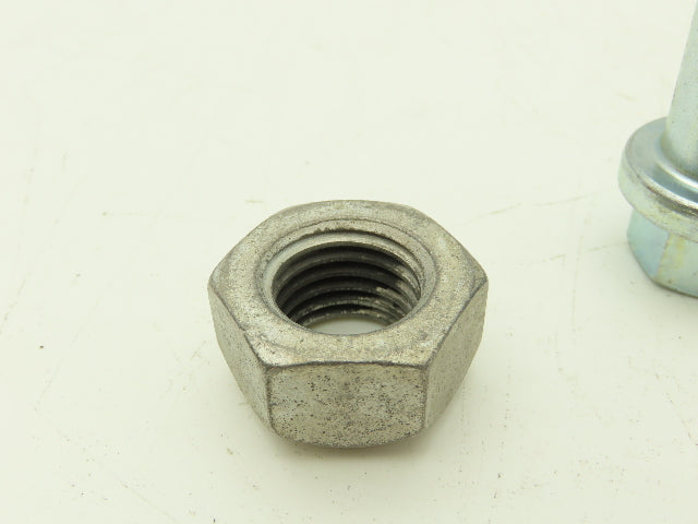 7/8"-9 Grade 8 Hex Head Cap Screw 4" Flange Head Bolt & Nut Alloy  Lot of 8