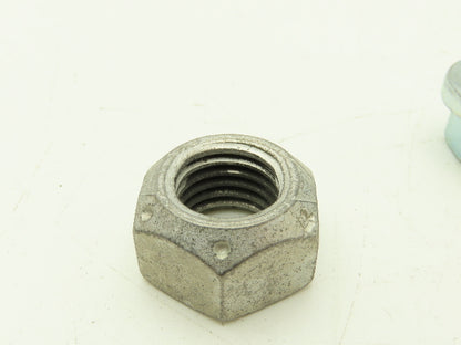 7/8"-9 Grade 8 Hex Head Cap Screw 4" Flange Head Bolt & Nut Alloy  Lot of 8