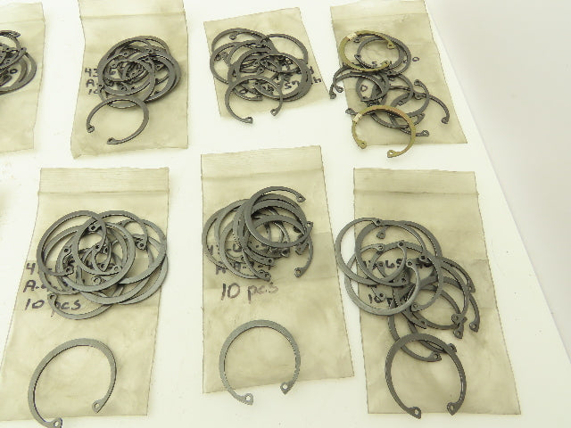 1-9/16" Internal Retaining Snap Ring Clip Black  Lot of 120