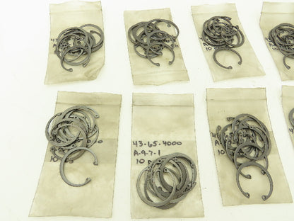 1-9/16" Internal Retaining Snap Ring Clip Black  Lot of 120