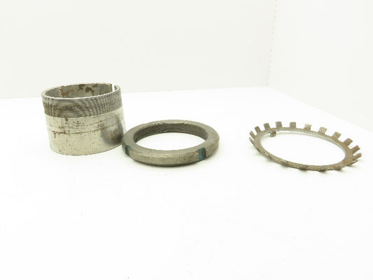 SNW 28x4-15/16 Bearing Adapter Sleeve with Lock Nut AN28 4.9375" Bore