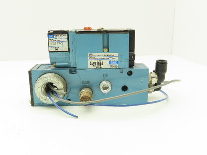 MAC 82A-AC-CKA-TM-DDAP-1DA Pneumatic Solenoid 4/2 Spool Valve 24VDC