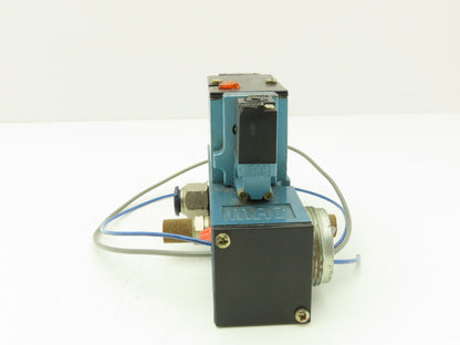 MAC 82A-AC-CKA-TM-DDAP-1DA Pneumatic Solenoid 4/2 Spool Valve 24VDC