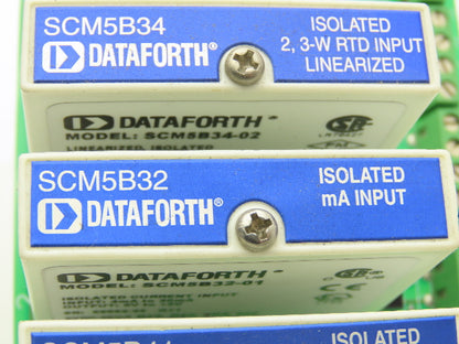 IOTech 1060-4010 Circuit Board 15 Slot SCM5B41-02 Analog Voltage Input Modules