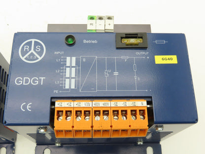 Robers GDGT 15/24 Transformer 400V 0.55A Input 24V 15A Output Lot of 2