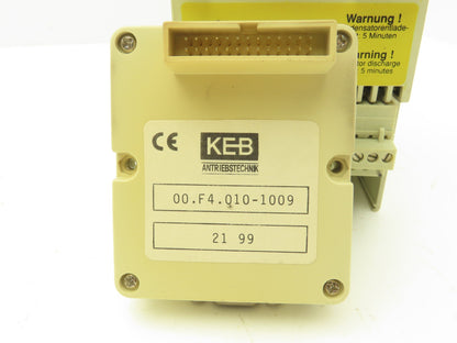 KEB 12.F4.C1D-3420 Combivert AC Drive 3PH 6.6KVA 480V 9.5A 4kW
