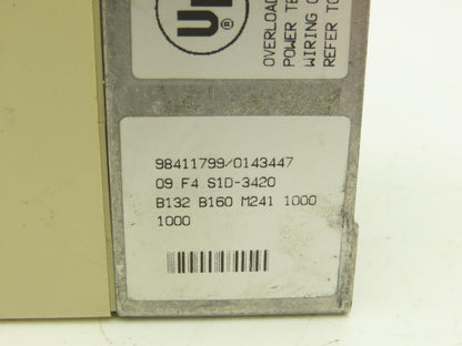 KEB 09.F4.S1D-3420 V1.32 Combivert AC Inverter Drive 3PH 2.8KVA 480V 3.4A