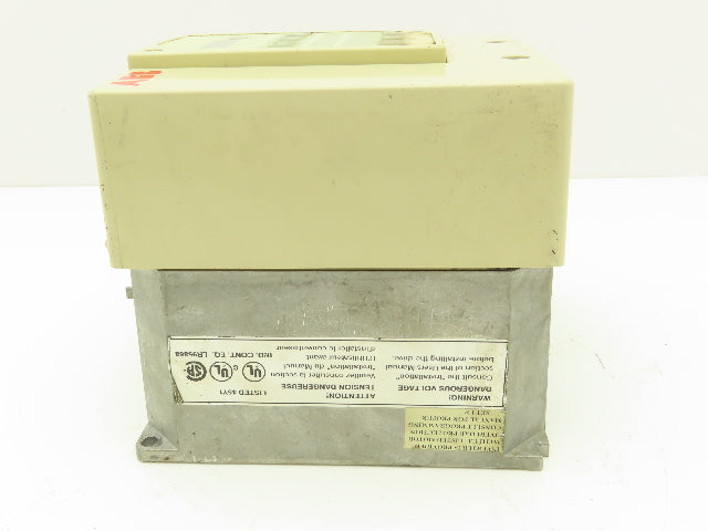 ABB ACS 200 201-1P1-1-00-10 Inverter Drive ACS 22 VFD 1PH Input 3/4Hp 3.0A