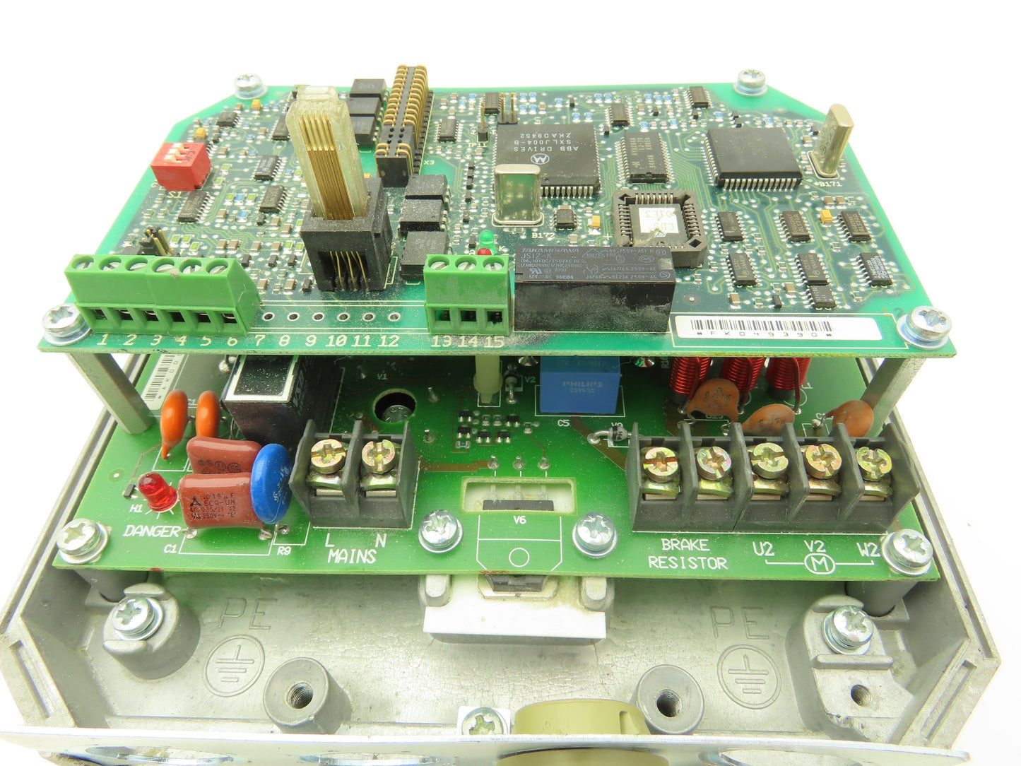 ABB ACS 200 201-1P1-1-00-10 Inverter Drive ACS 22 VFD 1PH Input 3/4Hp 3.0A