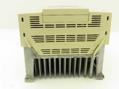 ABB ACS201-1P6-3-00-10 ACS 200 AC VFD Drive 1HP 480V 3PH Broken Cover