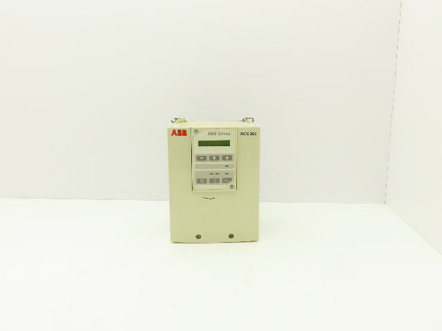 ABB ACS201-1P6-3-00-10 ACS 200 AC VFD Drive 1HP 480V 3PH Broken Cover