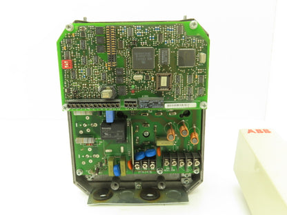 ABB ACS201-1P6-3-00-10 ACS 200 AC VFD Drive 1HP 480V 3PH Broken Cover