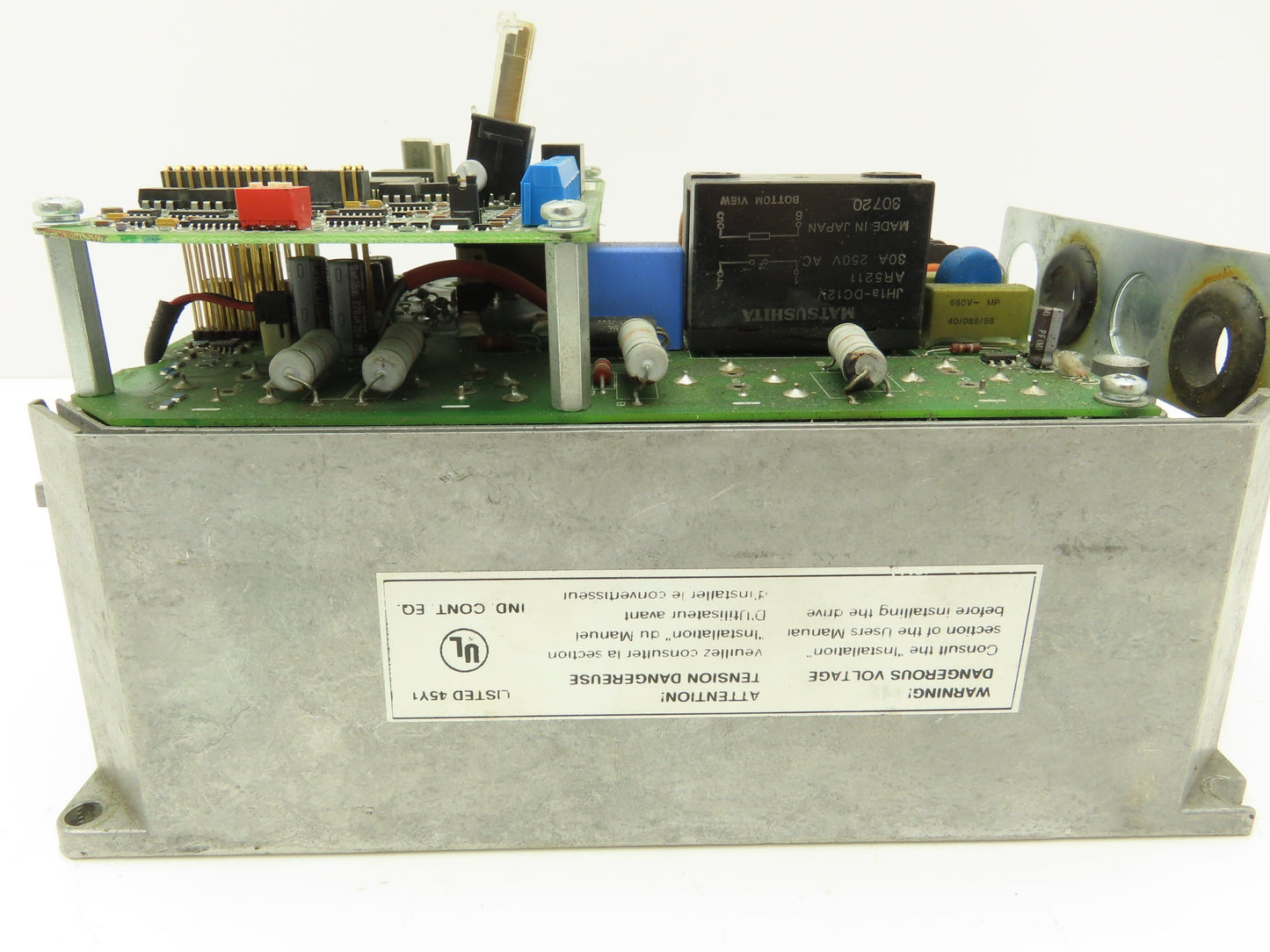 ABB 201-4P9-3-00-10 ACS 200 AC VFD Drive 7.5A 480V 3PH 0-500Hz MISSING COVER