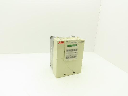 ABB 201-4P9-3-00-10 ACS 200 AC VFD Drive 7.5A 480V 3PH 0-500Hz BROKEN COVER