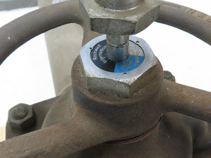 Hills-McCanna 3" Manual Diaphragm Pinch Valve Stainless Pipe Butt Weld 35"L