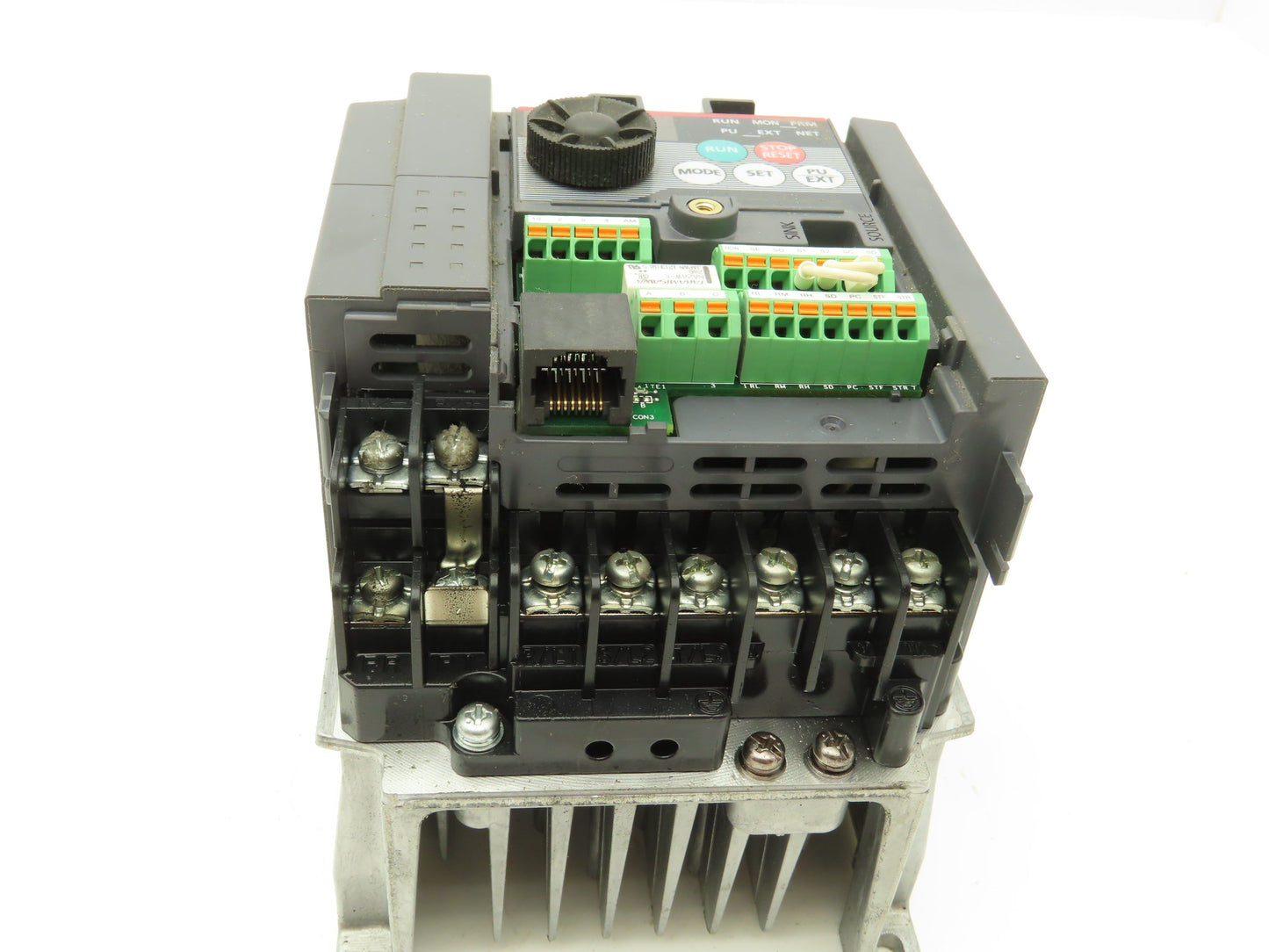 Mitsubishi Electric FR-D740-012-NA AC Drive Inverter VFD 3PH .2-400Hz 480V 1.2A