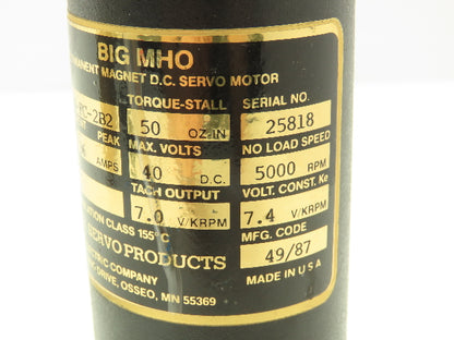 Baldor MT-2250-FC-2B2 DC Servo Motor 40VDC 36A Max