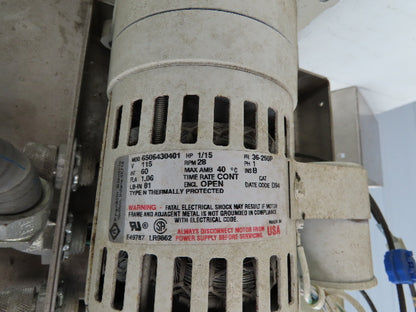 Exact Equipment HB30 16"x 30"L Stainless Belt Conveyor Heated Bed 28 FPM 115V