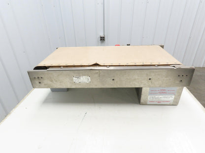 Exact Equipment HB30 16"x 30"L Stainless Belt Conveyor Heated Bed 28 FPM 115V