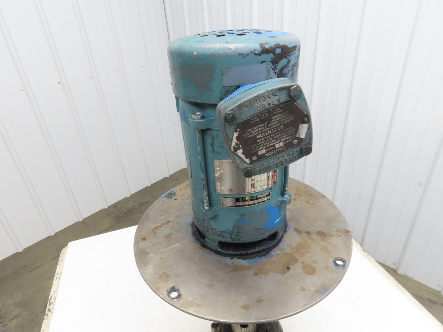 Graymills A-24643-KF SuperFlo Centrifugal Immersion Ink Pump 3/4Hp 230/460V 3PH