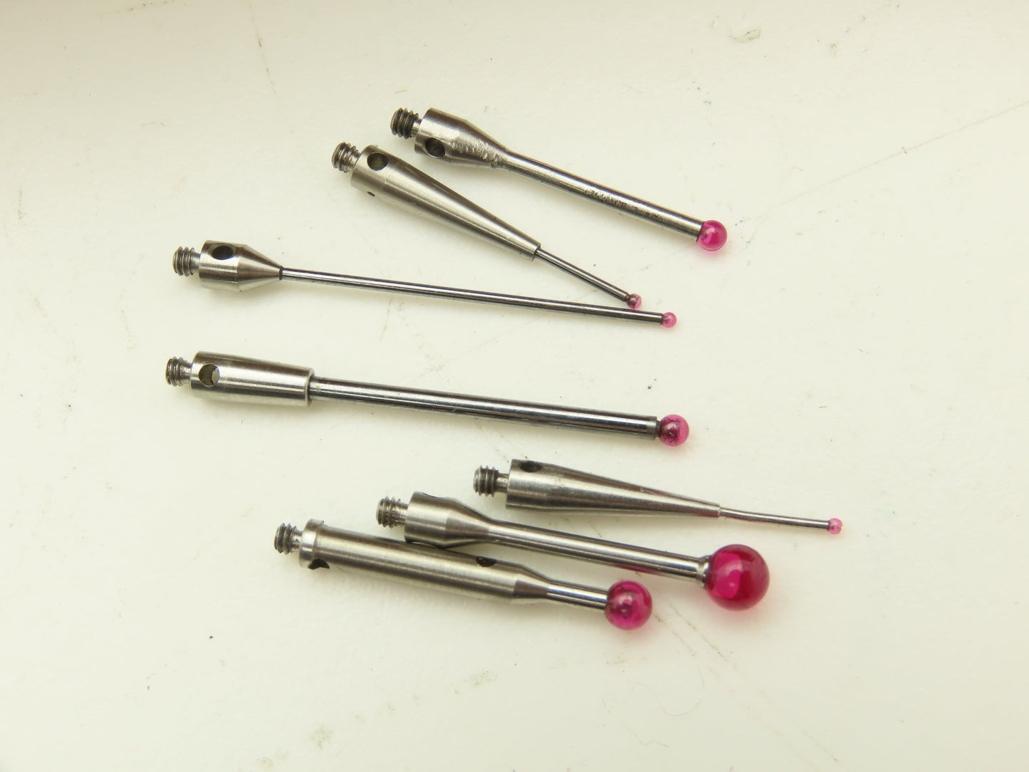 Renishaw CMM Touch Probe Disk Styli Ruby Tip Mixed Lot of Tips and Tools