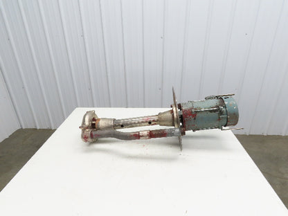 Graymills SuperFlo Centrifugal Immersion Ink Pump 3/4Hp 230/460V 3PH 1.25"npt