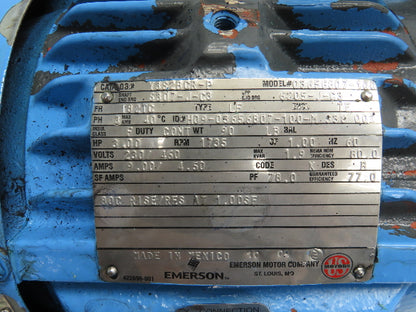 Vogel PNB34445G13K10X4 Spandau Centrifugal Immersion Pump 200 GPM 3Hp 230/460V