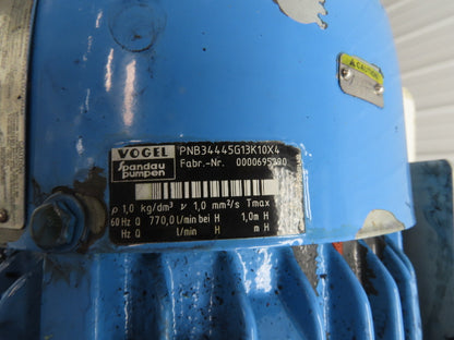 Vogel PNB34445G13K10X4 Spandau Centrifugal Immersion Pump 200 GPM 3Hp 230/460V
