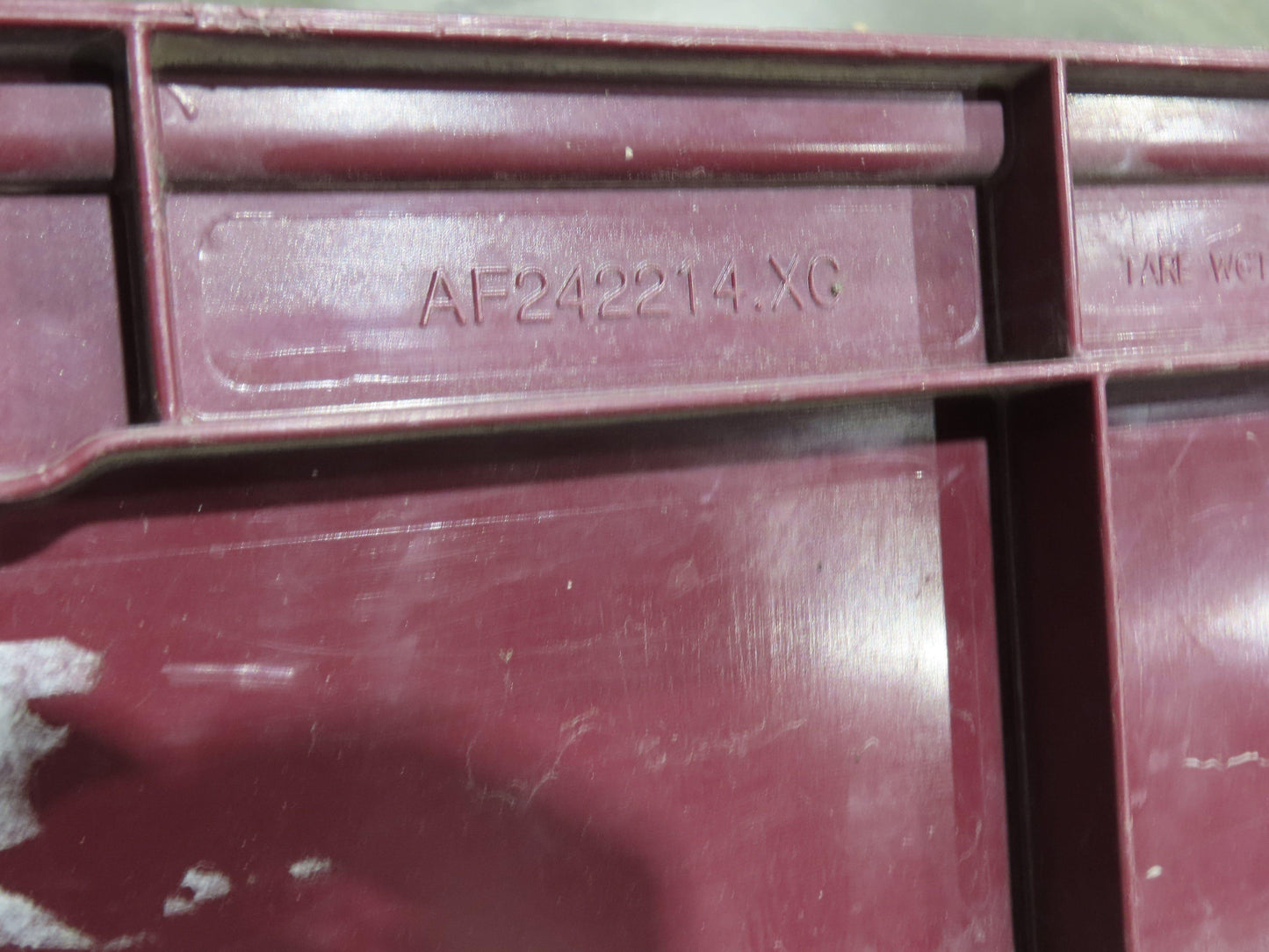 ORBIS Stakpak Stackable Plastic Tote Container Bin 24x22x14" Mixed Color  Lot 22