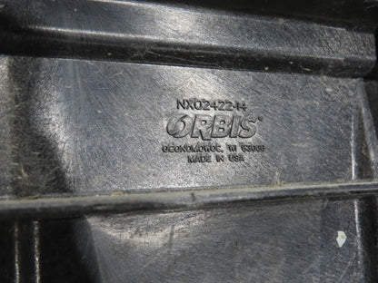 ORBIS Stakpak Stackable Plastic Tote Container Bin 24x22x14" Mixed Color  Lot 22