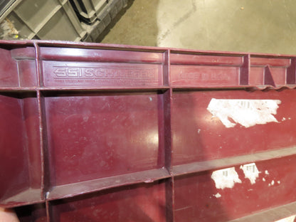 ORBIS Stakpak Stackable Plastic Tote Container Bin 24x22x14" Mixed Color  Lot 22