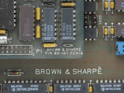 Brown & Sharpe 80-106 80-187 Circuit Boards