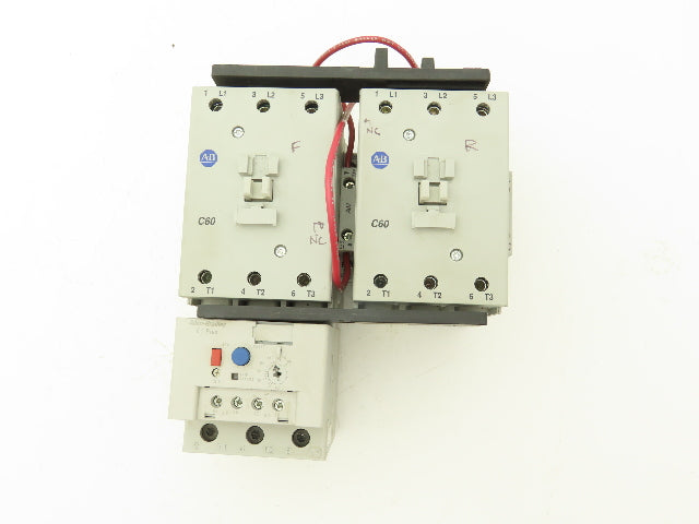 Allen Bradley 104-C60D22 Electronic Overload Relay Reversing Contactor