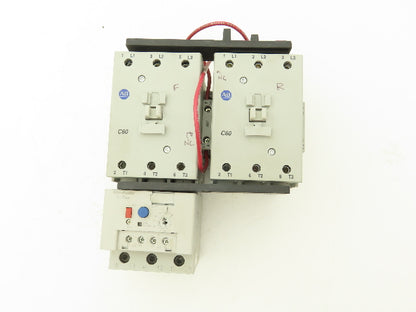 Allen Bradley 104-C60D22 Electronic Overload Relay Reversing Contactor