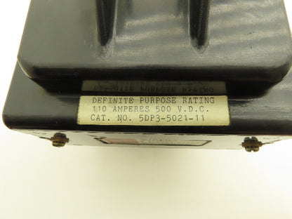 Ward Leonard Definite Purpose Contactor 110A 500VDC