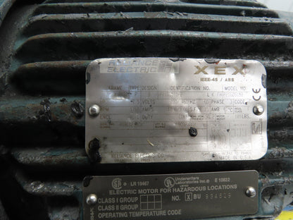 Blackmer XLW3F 3" Sliding Vane Pump Positive Displacement 7.5Hp 230/460V RH